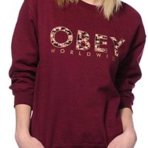 Obey crewneck - Picture 1 of 2